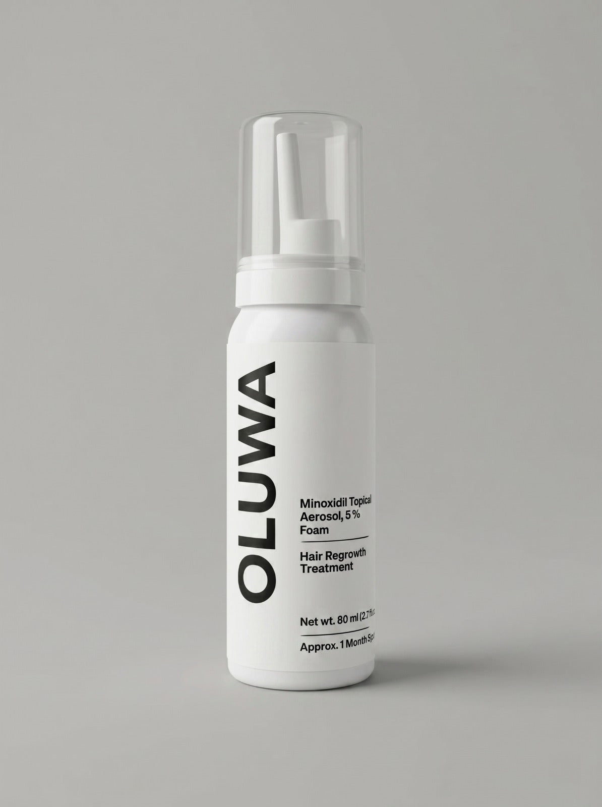 OLUWA 5% Minoxidil Hair Regrowth Foam (1 Month Supply) – Advanced Hair Densifying Treatment for Thinning Hair